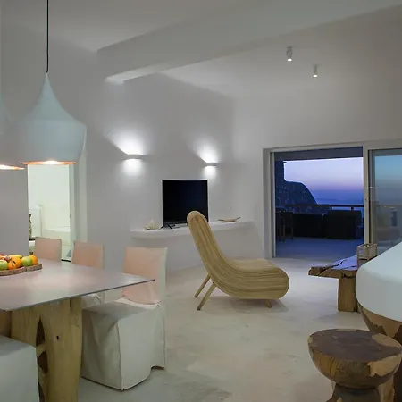 Aphrodite- Private Pool- Amazing Aegean View Vila Mykonos Town
